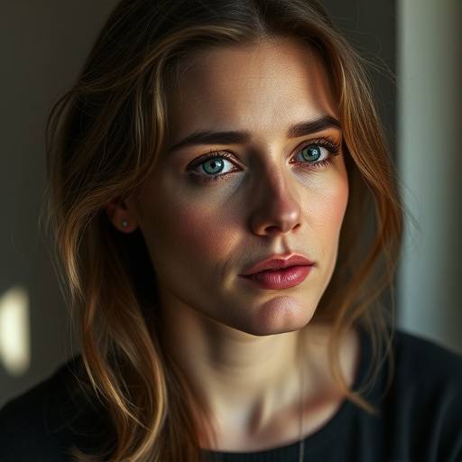 Portrett av Maria Johansen
